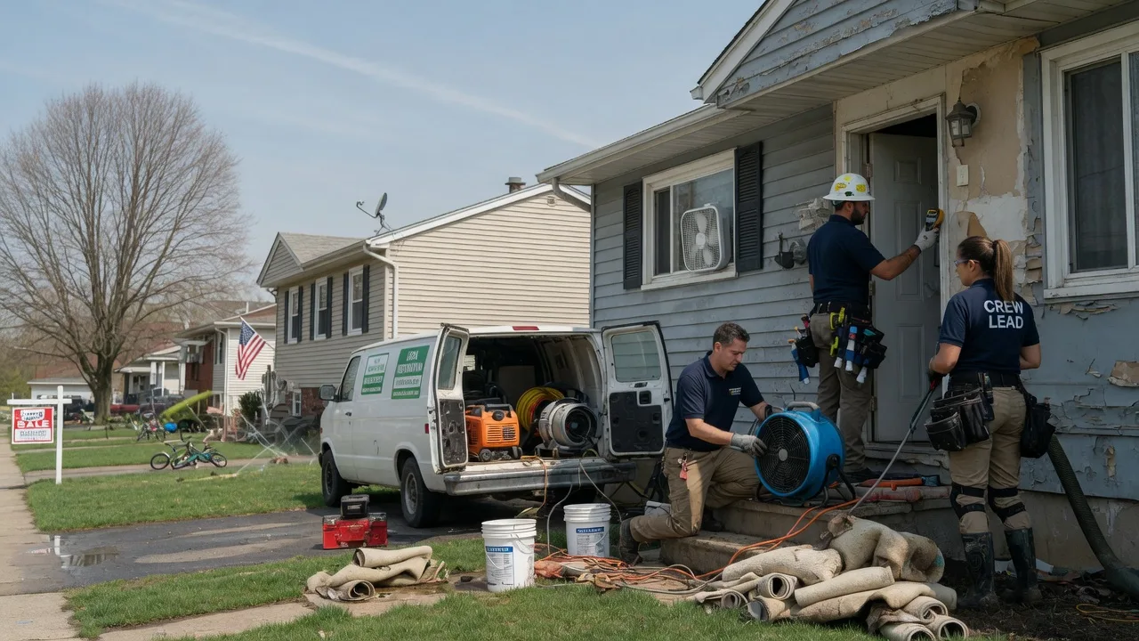 Flood Cleanup in Denver, IA near me