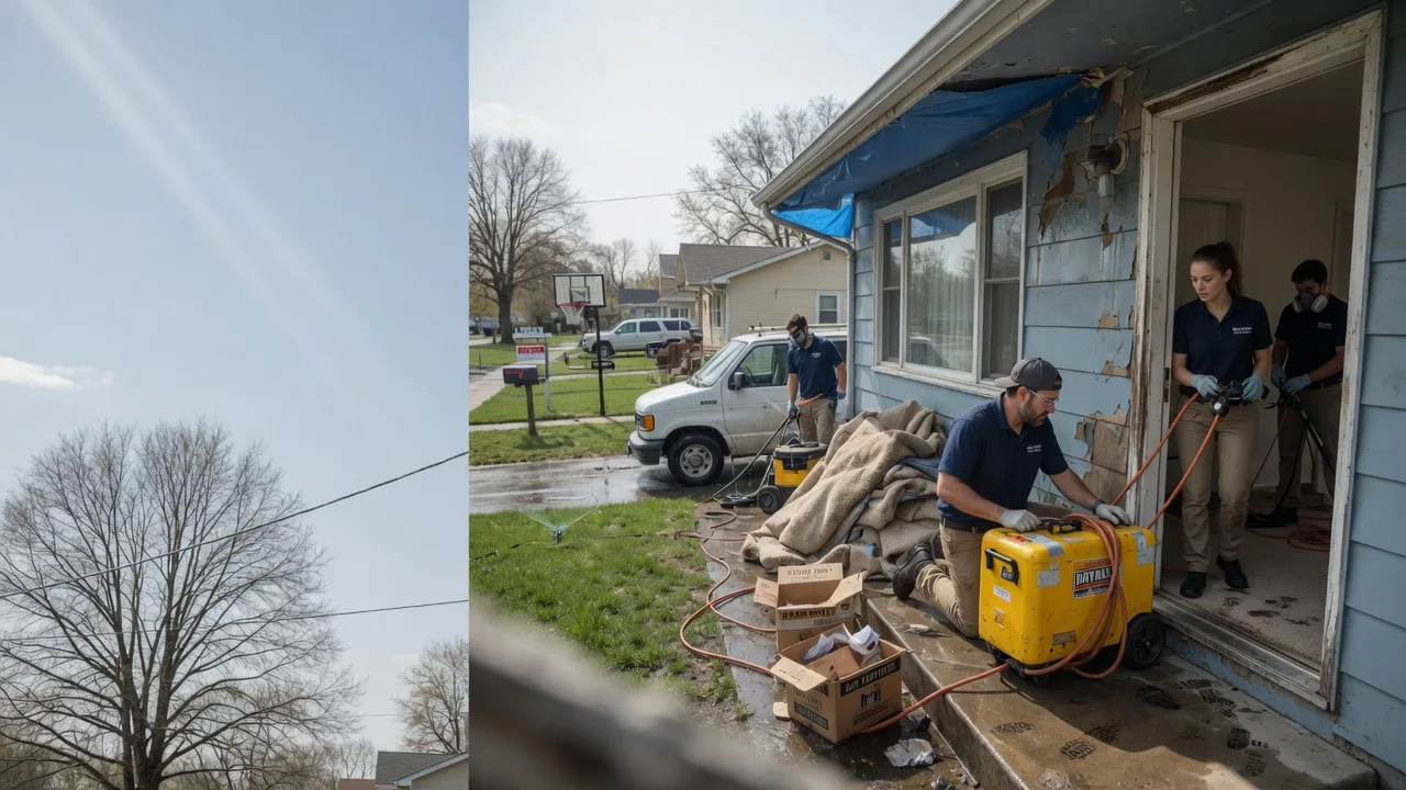 Basement Flood Cleanup in Denver, IA near me